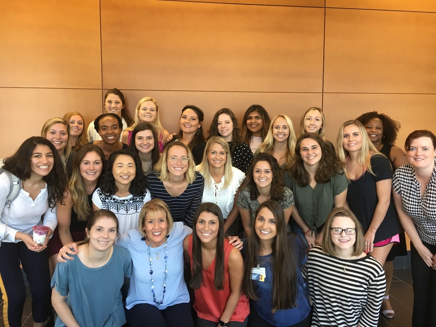 Class of 2019 and 2020 with Donna Martin (Academy of Nutrition, President 2017 – 2018)