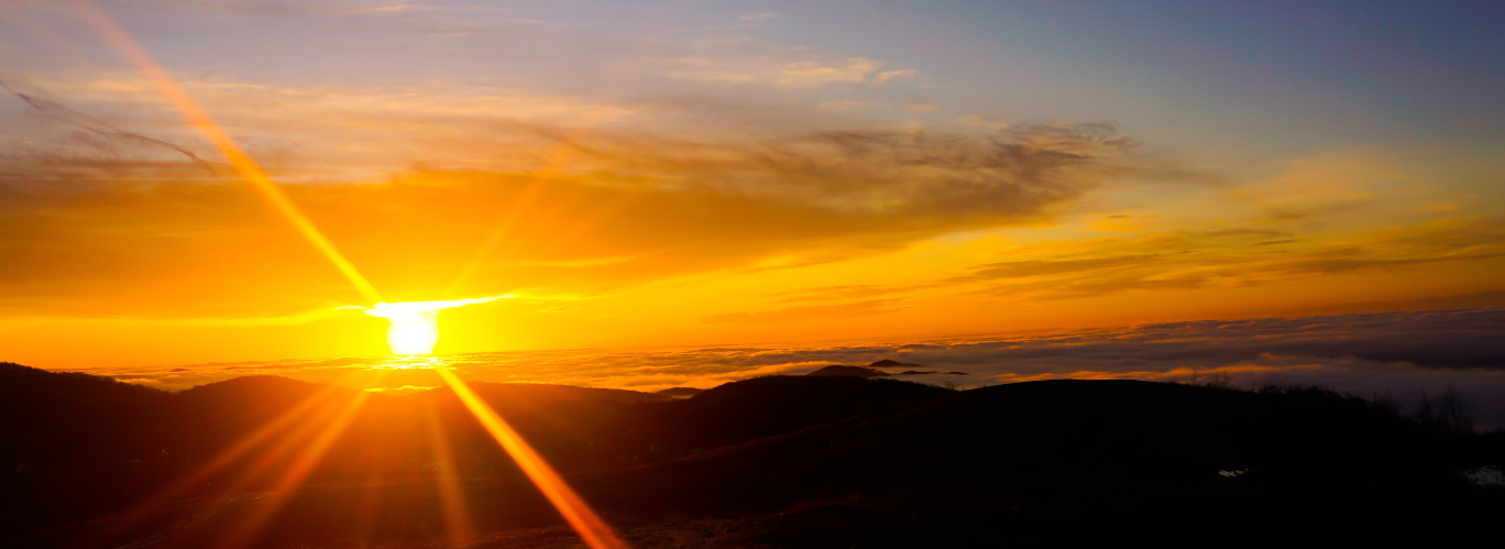 bright sunsrise/sunset