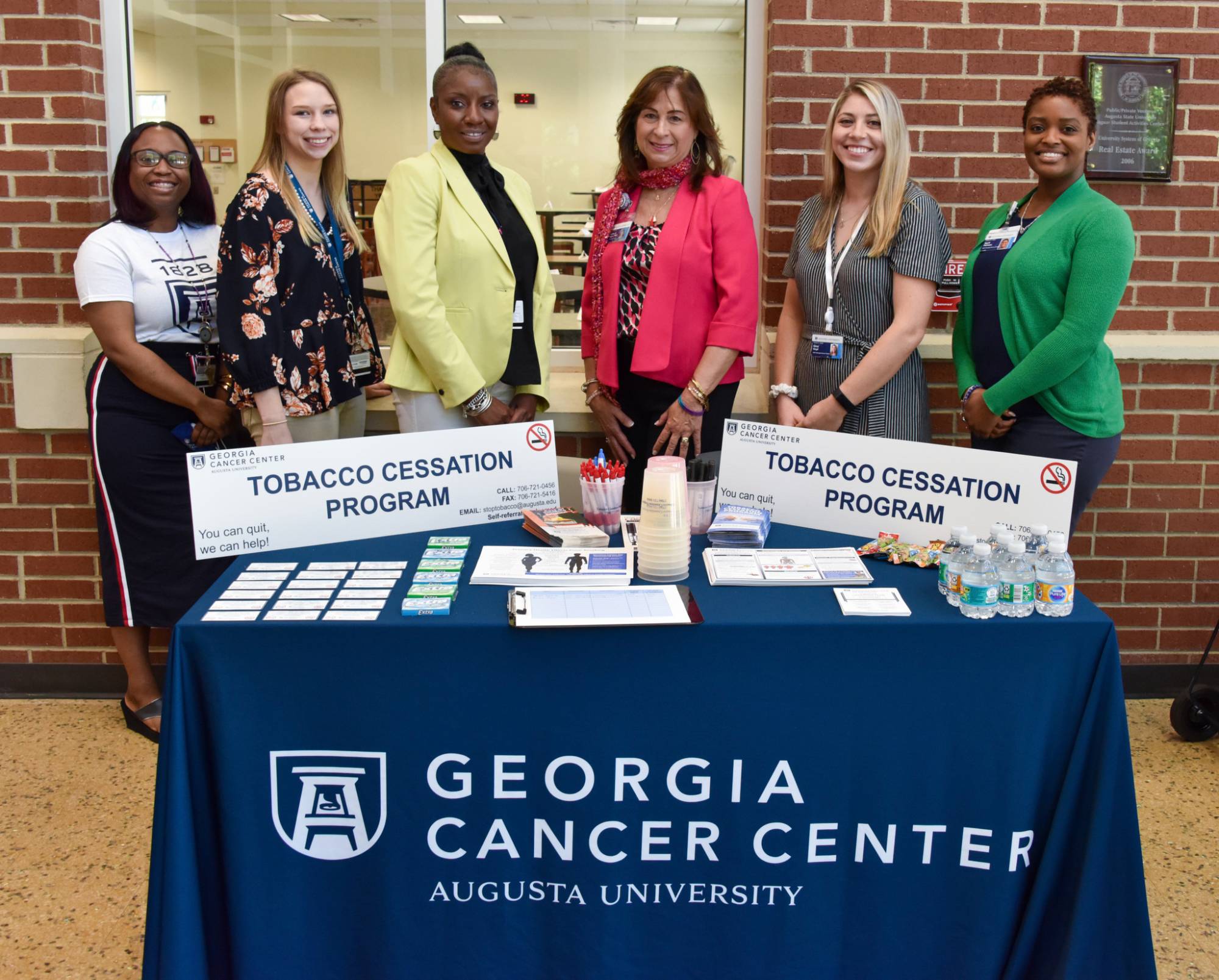 Georgia Cancer Center Tobacco Cessation Program team