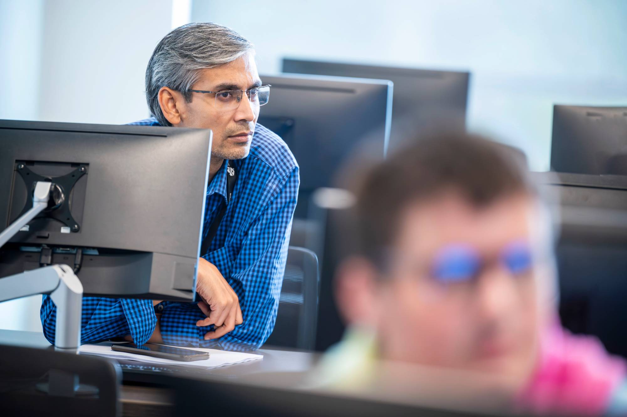 student in classroom setting