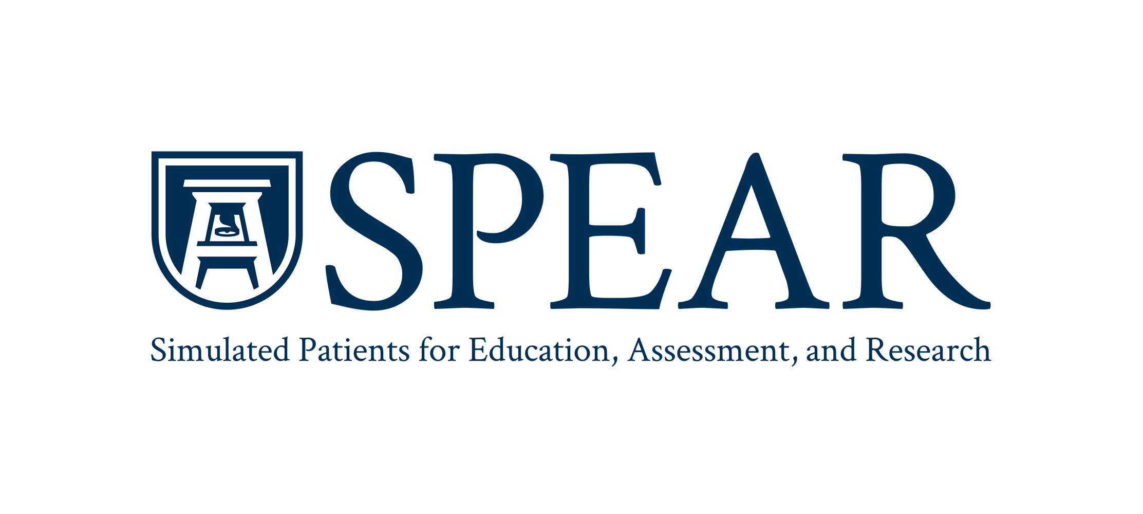 SPEAR logo: Simulated Patients for Education, Assessment, and Research