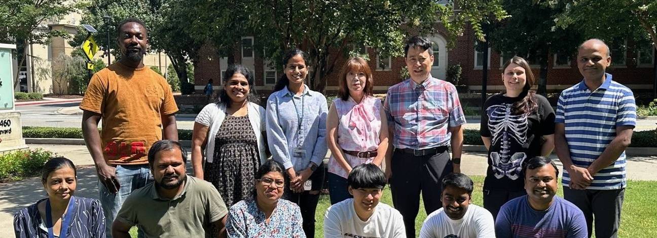 Dr. Ushio and Fukai lab members