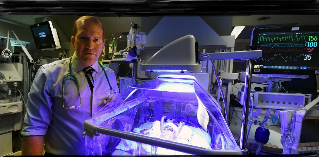 Dr. Stansfield and neo baby