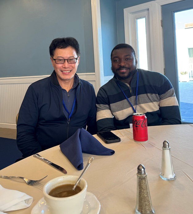 Dt. Tzung Hsaiai and Stephen Addo