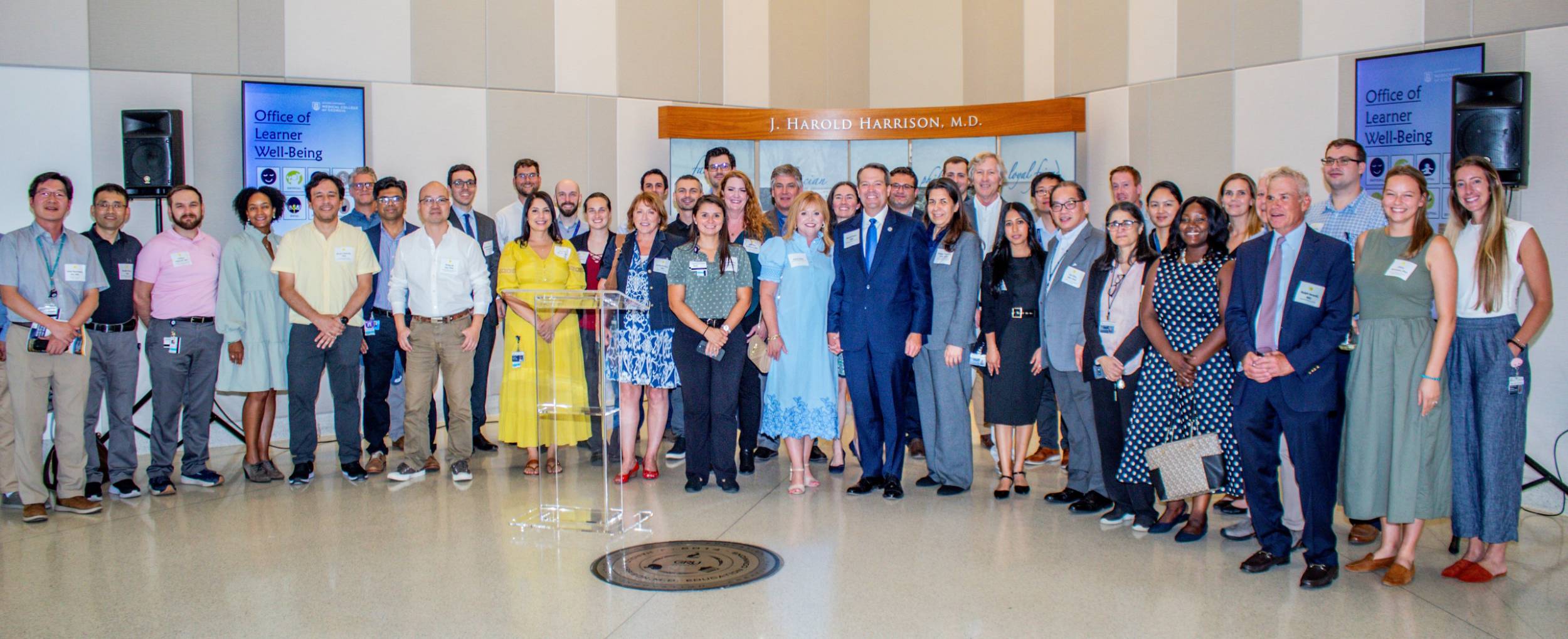 Image from Faculty Senate Award Meeting