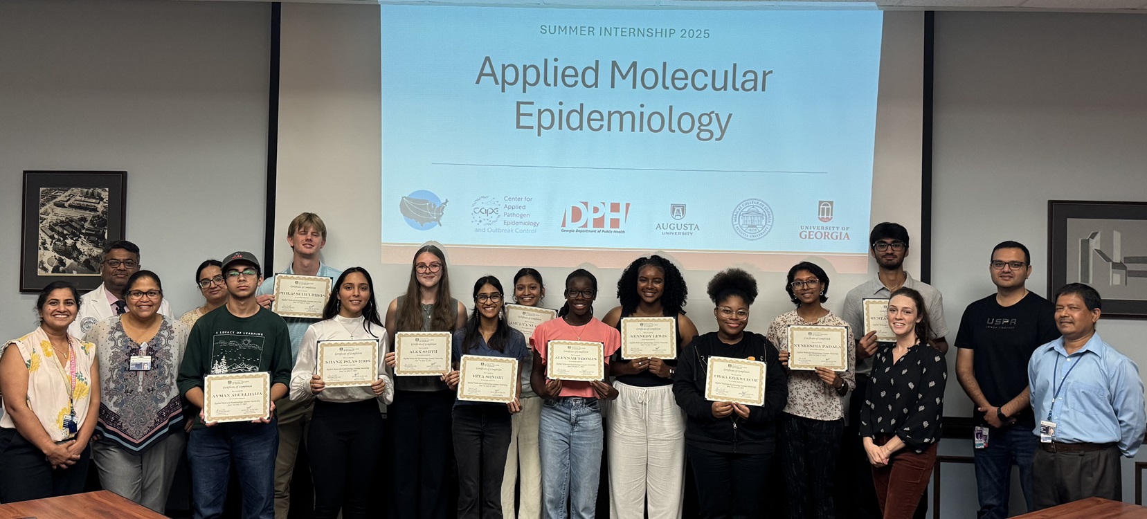Applied Molecular Epidemiology Summer Internship