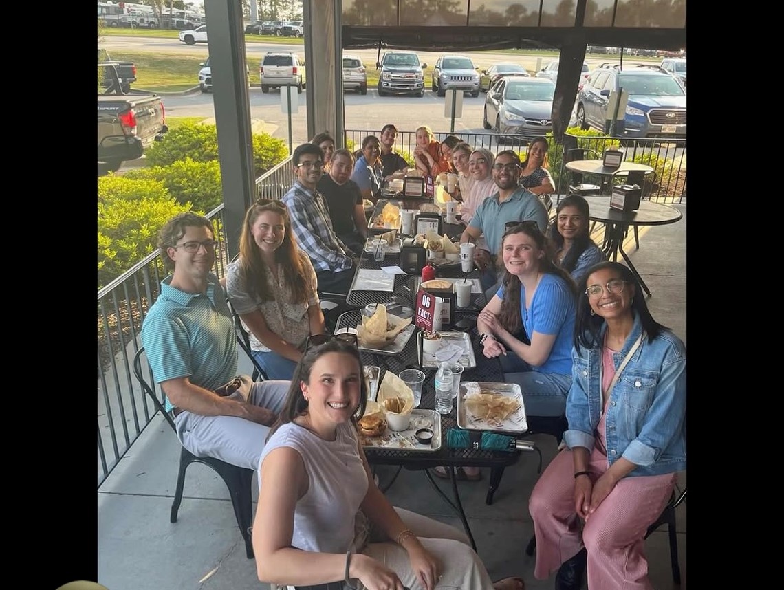 photo of Intern Welcome Dinner