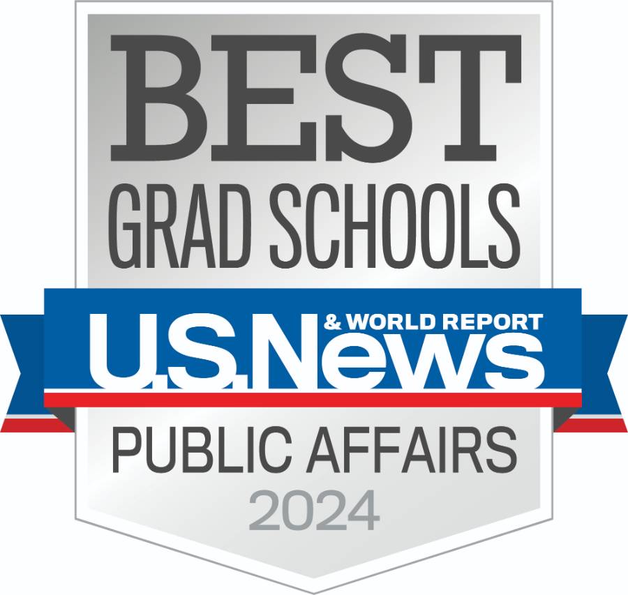 Best Grad Schools Public Affairs 2024 badge by U.S. News
