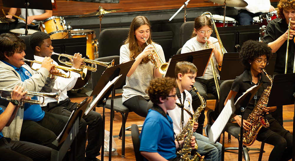 photo of Middle School Jazz Band