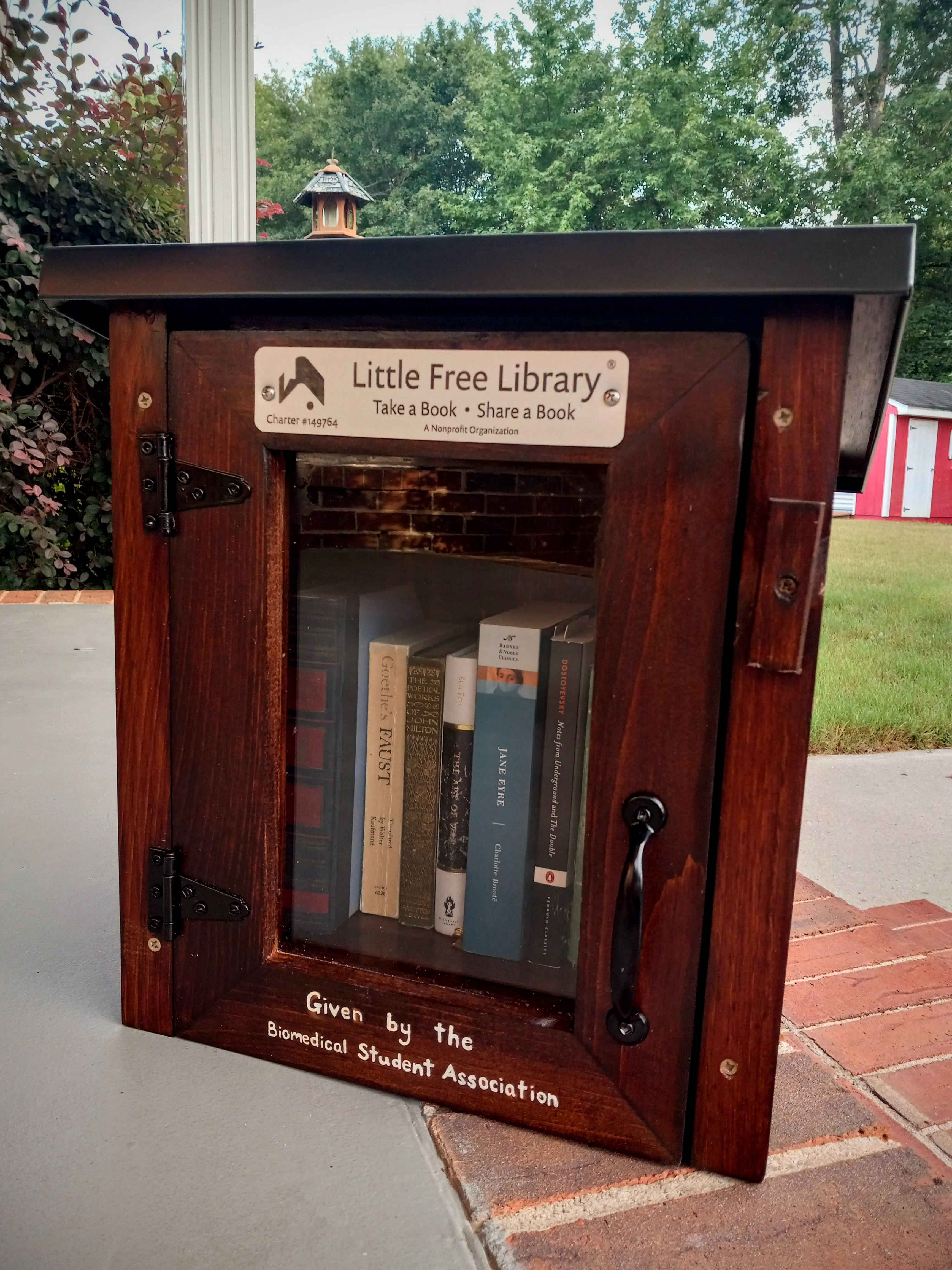 Library Box With Books