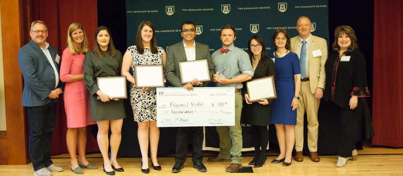 3MT Winners with Judges