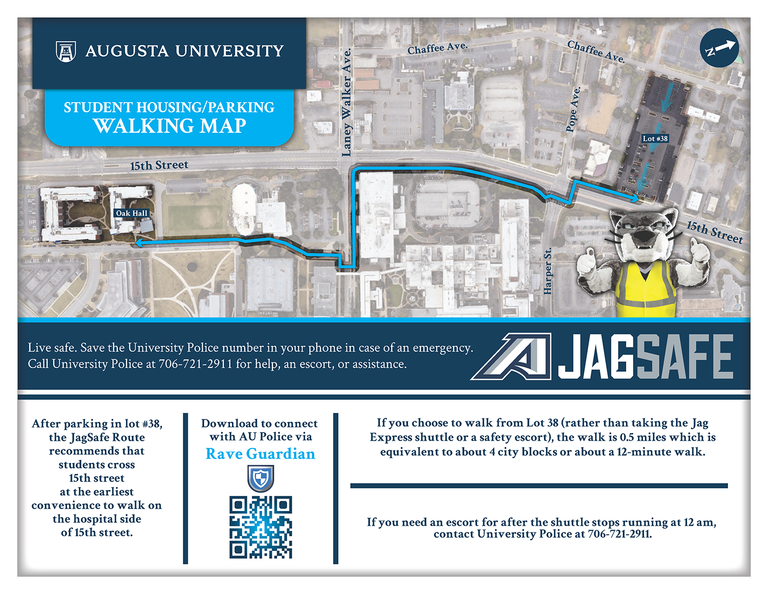 Parking and Shuttle Map