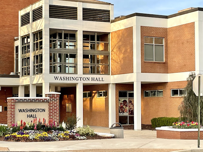 Exterior view of Washington Hall