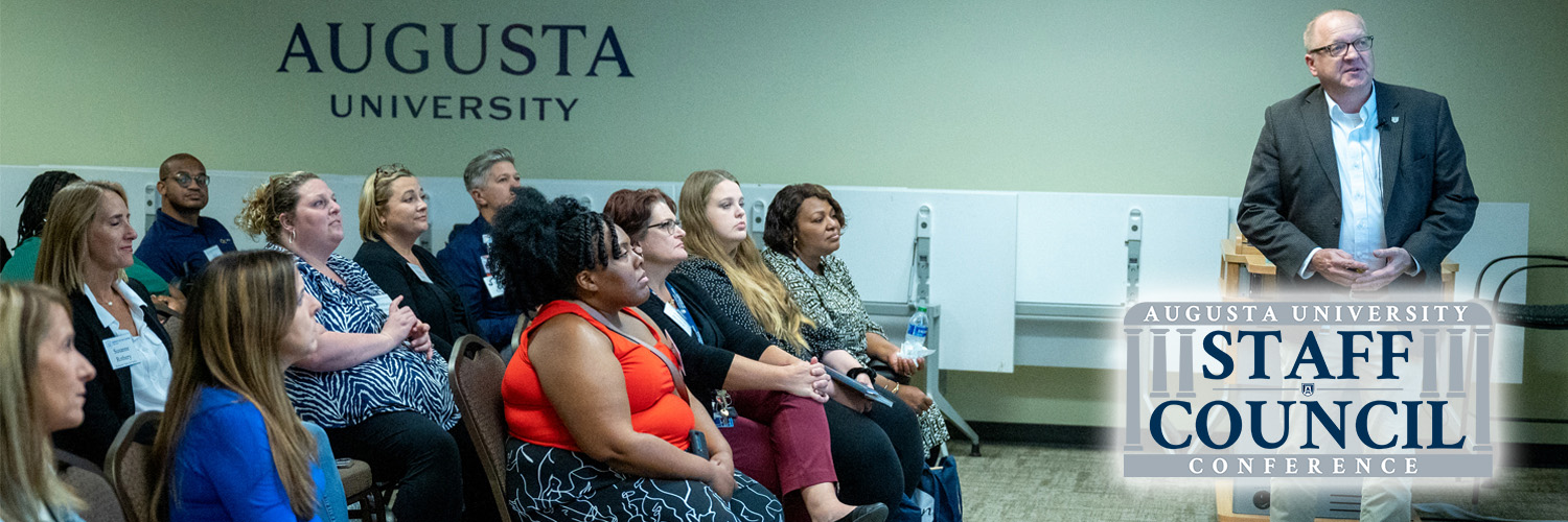 AU Staff conference photo