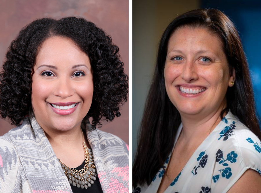 Headshot of Cynthia Beard and Laura Evans